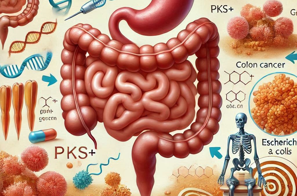 Tumore al colon e la sequenza cromosomica pks+ di Escherichia coli